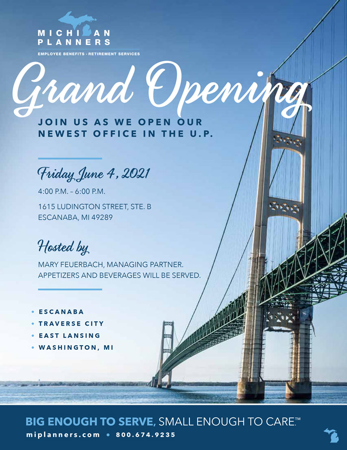 Mi Planners Insurance Escanaba Location Grand Opening