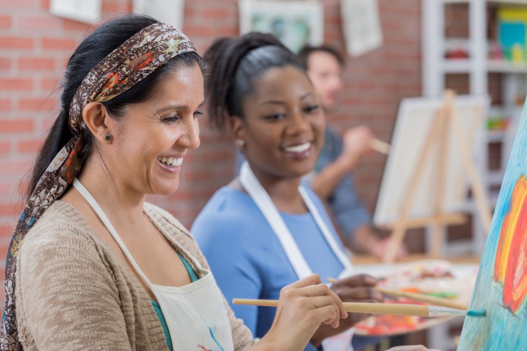Special seminars, such as a painting class, may help your team members discover talents they never knew they had.