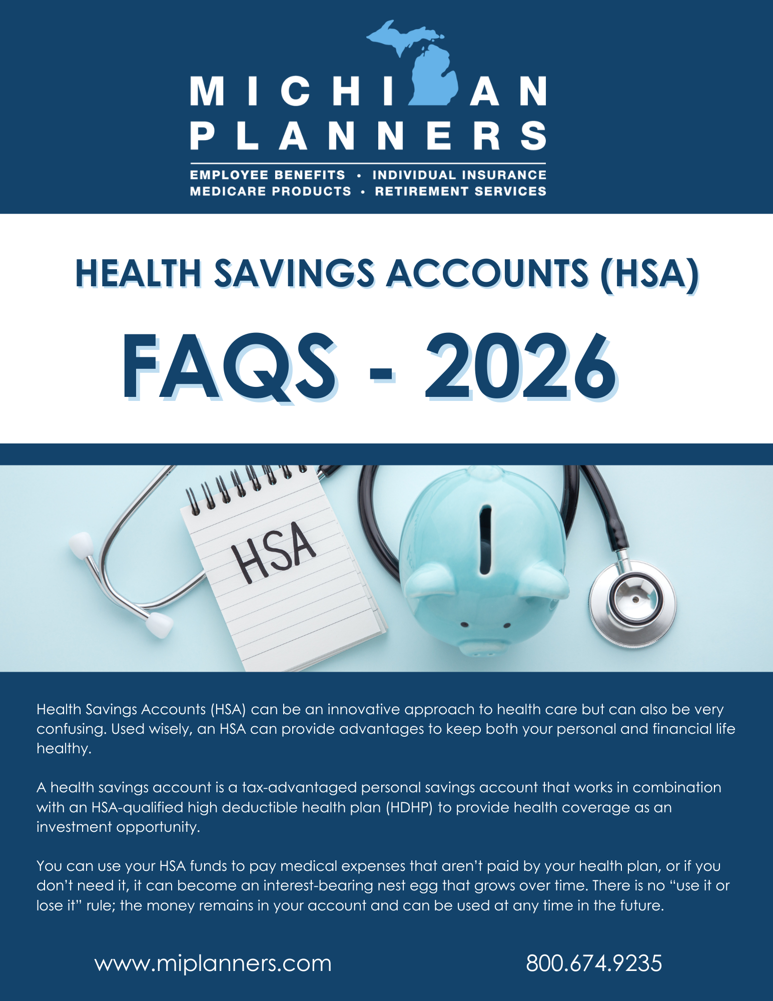 Hsa Faq Doc. Cover And End 2026